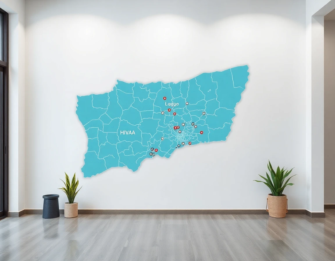 Hvac Service Areas Map